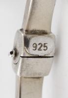 Ezüst(Ag) karperec, biztonsági csattal, jelzett, 5,5×6 cm, nettó: 9,3 g