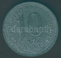 Német Birodalom/ Császárság/ Weiler 1917. 10Pf szükségpénz T:3