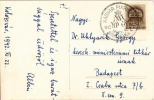 1942 Kolozsvár, Cluj; Pállya István piarista házfőnök-igazgató emléktáblája a gimnázium falán, emlék...