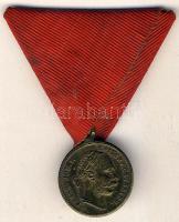 DN "Ferenc József" kitüntetés szalaggal T:2