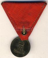 DN "Ferenc József" kitüntetés szalaggal T:2