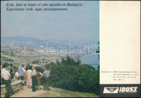 1982. Spanyolország, a magyar labdarúgó-válogatott nyomtatott fotója a FIFA világbajnokságra, hátulj...