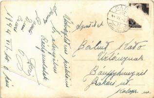 1944 Junkers Ju 52 Flugzeug (?) / WWII German military aircraft with paratroopers. photo (EB)