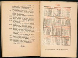 1940 Erdélyi Kalendárium. Kolozsvár, 1940., Erdélyi Férfiak Egyesülete, 31+1 p. Kiadói illusztrált p...