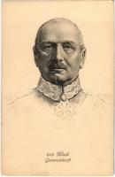 Generaloberst Alexander von Kluck / WWI German military general