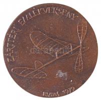 Kutas László (1936-) 1979. "Várszegi Géza 1903-1973 / Zárttéri Emlékverseny" Br plakett (1...