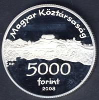 2008. 5000Ft Ag "Siklósi Vár" T:PP Csak 4000db!
