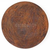 Kampfl József (1939-) DN "Férfiportré" egyoldalas Br plakett (88mm) T:1-