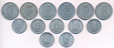 1941-1944. 1P Al (7x, 3xklf) + 1941-1942. 2P Al (6x) T:2-
Adamo P6.1, P7.4