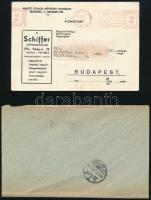 cca 1910-1930 Erdélyi magyar képzőművészeti kiállítás, EKE, Erdélyi Kárpát Egyesület meghívó és levé...