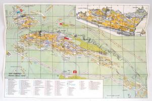 7 db térkép - Olaszország, Trentino, Liguria, Lombardia, stb. + San Marino