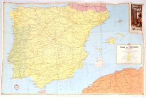 6 db térkép (Andorra, Franciaország, Benelux, Olaszország és Svájc, Spanyolország és Portugália, Svá...