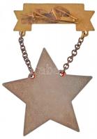 ~1950. "Kiváló dolgozó" Rákosi-címeres zománcozott fém kitüntetés T:1-