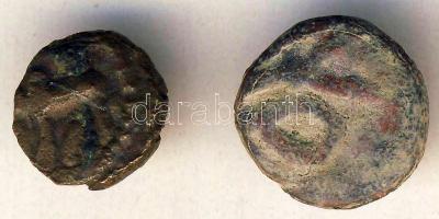 India cca 6.sz. után 2db klf váltópénz