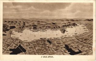 Balaton, térkép