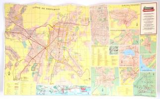 Latin-Amerika országainak térképe (Nicaragua, Mexikó, Argentína, Kolumbia, Guatemala), 6 db