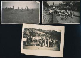 cca 1930 Erdély, Kalotaszeg: Sárvásár. Egy kis falu élete 17 db fényképen. nagyrészt Tamás Béla felv...