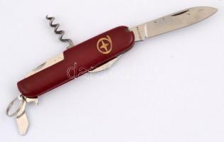 Symphonia márkájú, többfunkciós svájci bicska. h: 15,5 cm