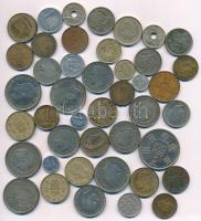 Vegyes: Portugália, Spanyolország 43db-os vegyes érmetétel T:2- Mixed: Portugal, Spain 43pcs mixed coin lot C:VF