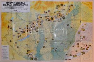Magyarország földtani érdekességei, kiadja: Központi Földtani Hivatal, 60×95 cm