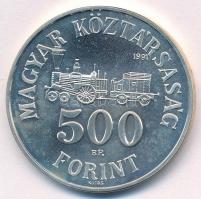 1991. 500Ft Ag "Széchenyi István" tanúsítvánnyal T:BU patina
Adamo EM122