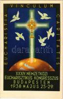 1938 Budapest XXXIV. Nemzetközi Eucharisztikus Kongresszus. Készüljünk a Magyar Kettős Szentévre! / 34th International Eucharistic Congress s: Gebhardt