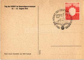 1943 Nicht du bist der Maßstab! Sondern die Front! / WWII NSDAP German Nazi Party military propagand...