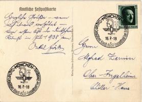 Tag der deutschen Kunst München 1937. 16-18. Juli / German Art Exhibition, NSDAP German Nazi Party p...