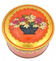 Régi fém dobozok, az egyik 1848-1948 centenárium felirattal, 4 db, különböző méretekben, 7x11x1 cm, ...