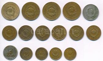 Szovjetunió 1926-1940. 1k-15k (16xklf) T:2-,3
Soviet Union 1926-1940. 1k-15k (16xdiff) C:VF,F
