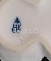 Herendi kacsa pár, máz nélkül, biszkvit porcelán, jelzett hibátlan, m: 6,5 cm