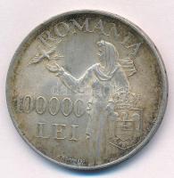 Románia 1946. 100.000L Ag "I. Mihály" T:2 patina
Romania 1946. 100.000 Lei Ag "Mihai...