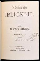 Gr. Széchényi István: "Blick"-je. Közli: K. Papp Miklós. 
Nagycenk., 1988., Széchényi Ala...