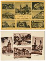 Kaposvár - 11 db vegyes képeslap / 11 mixed postcards