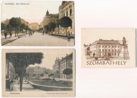 Szombathely - 35 db vegyes képeslap + egy leporelló / 35 mixed postcards + 1 leporello