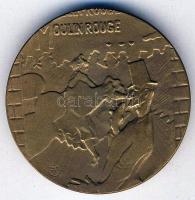 1964. "Toulouse-Lautrec-Moulin Rouge" Br emlékérem. Szign.Renner T:2