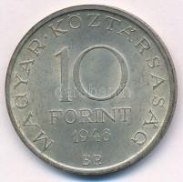 1948. 10Ft Ag "Széchenyi" T:2 kis patina Adamo EM2