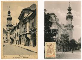 Sopron - 16 db vegyes képeslap / 16 mixed postcards