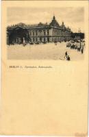 Berlin, Opernplatz, Ruhmeshalle / street view, horse-drawn carriages. Berl. Phototyp. Inst. Rob. Prager (fl)