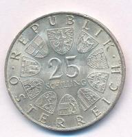 Ausztria 1970. 25Sch Ag "Léhár Ferenc" T:1- patina Austria 1970. 25 Schilling Ag "Fra...