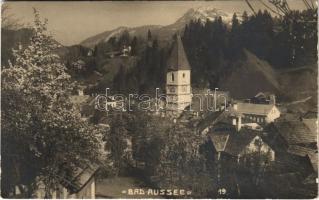 1928 Bad Aussee, general view, church. Echte Fotografiekarte Max M. Weisz photo