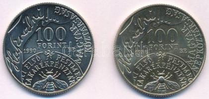 1990. 100Ft alpakka "Fáy András" (2x) T:BU 
Adamo EM112