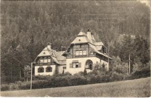1907 Semmering, Fürst Liechtensteinsches Jagdschloss / royal hunting lodge, castle. G.K.E. Nr. 4145. (EK)