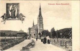 1907 Budapest II. Máriaremete, templom, kegykép