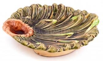 XIX. sz. vége: Jelzés nélkül: Dinnye evő tányér 6 db. Fajansz. Formaszámmal. Kis kopásokkal d:18 cm