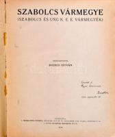 Szabolcs vármegye. (Szabolcs és Ung k. e. e. vármegyék.) Szerk.: Dienes István. Vármegyei Szociográf...