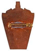 NDK 1958. "Buchenwald" részben zománcozott és festett fém jelvény (43x29mm) T:1
GDR 1958....