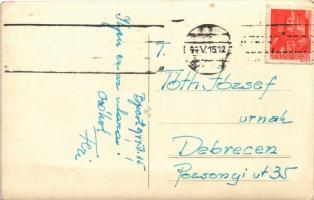 1944 Honvédek csoportja gépkocsival / WWII Hungarian soldiers with automobile. photo (EK)