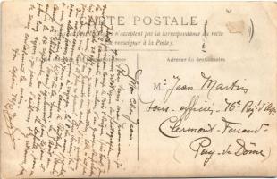 Camp de Bois l'Eveque / WWI French military camp, soldiers. photo