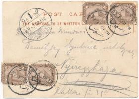 1901 Egyptian carpenters, folklore (wet damage)